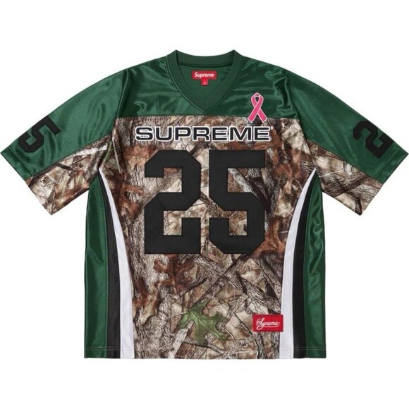 Supreme Breast Cancer Awareness Football Jersey - Picture 1 of 4